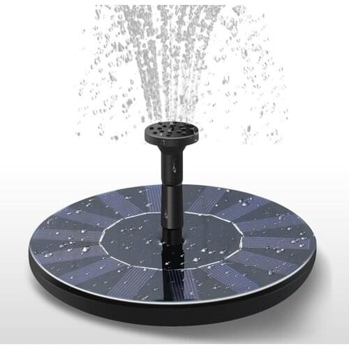 7V Solar Fountain Watering kit Power Solar Pump Pool Pond Submersible Waterfall Floating Solar Panel Water Fountain For Garden