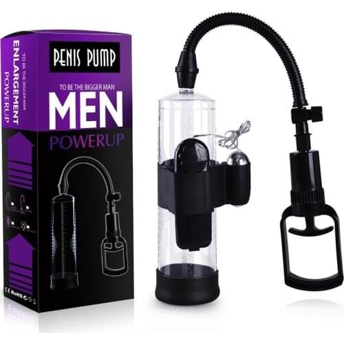 Pump Power Vacuum body massage plastic cup penis sleeve penis extender penis penis pump sex toys penis stretcher sex toys
