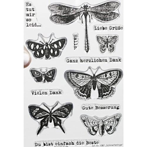 German Clear Stamp Seal for DIY scrapbooking photo album Decorative clear stamps C673