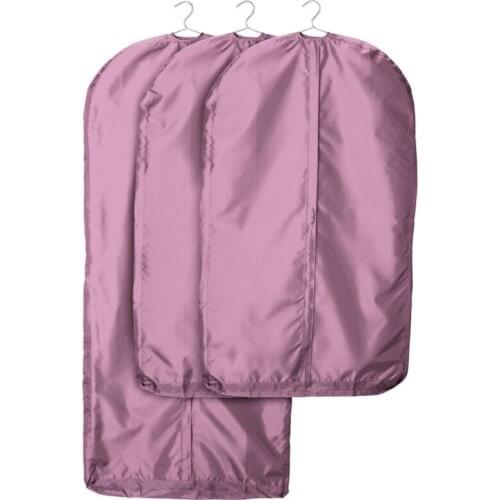 Oxford Waterproof Garment Bag Washable Suit Clothing Dust Cover Hanging Moistureproof Clothes Cover Bolsa Almacenamiento Ropa