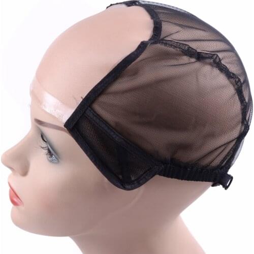 MONO Wig Caps For Making Wigs With Adjustable Strap, Durable Strong 5X5 Mono Lace Front Cap Hair Nets