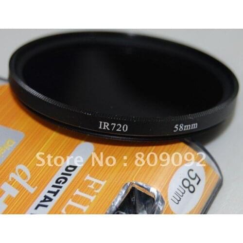 Professional 58mm IR720 Camera Lens Infrared Filters