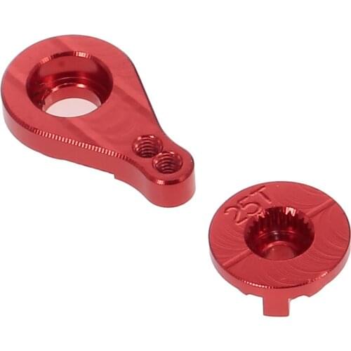 RC Car 25T Steering Servo Arm Horn Buffer for 1:12 Wltoys 12428 12423 FY-03 RC Car Parts Two Color