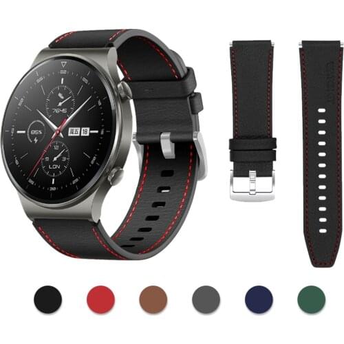 Leather Strap for Huawei Watch GT 2 Pro band Watchbands for Huawei GT2 Pro Wristband Bracelet Replaceable accessories