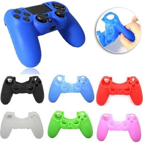 Rubber Gamepad Joystick Thumbstick Grip Cap Protective Skin Cover Case For Sony Playstation Dualshock 4 Ps4 Slim Pro Controller