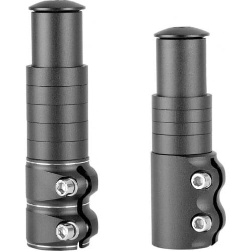 Mountain Bike Handlebar Extender Front Fork Stem Riser Rise Up Extension Adaptor Front Fork Head Tube Increaser Cycling Part