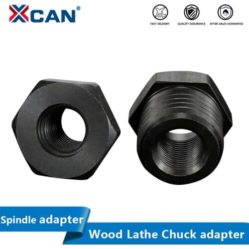 XCAN Wood Lathe Chuck Adapter M33x3.5/M18x2.5/1-8TPI/ 3/4''x16