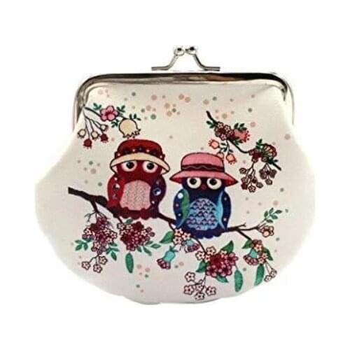 YLWHJJ brand women Retro Owl Pouch Bag Coin Purse Anime wallet cute popular style