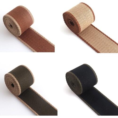 1 1/2 inches wide Dark color webbing Purse bag webbing High quality fabric for bag strap ,key fob pet collar 2yard