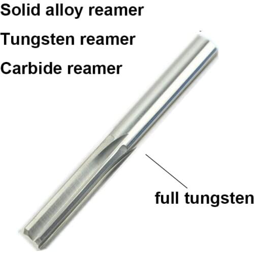 1/2/3/4/5/6mm solid tungsten reamer, alloy reamer, carbide reamer, tungsten Milling Reamers, Machine reamer Cutter Tools