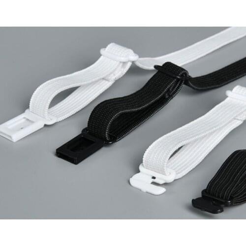 1Pc Mens Women DIY Elastic Bowknot Bow Tie Strap Adjustable Replacement Lengthened Extender with Buckle