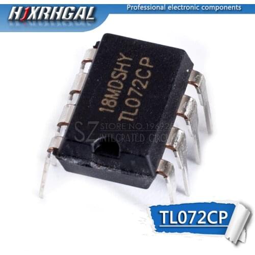 10pcs TL072CP DIP8 TL072 DIP 072