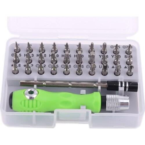 32 in 1 Precise Screwdriver Set Mini Magnetic Bits Kit for Phone Laptop Mobile Camera Repair Tool A5YD