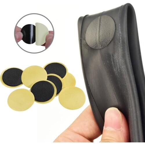 6Pcs/12Pcs Bike Ultra Thin Tire Patches Fast Repair Tools Without Glue Mountain/Road Bike Bicycle Tyre Inner Tube Repair Patches