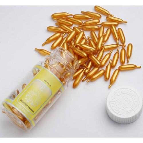90pcs/bottle Vitamin E Soft gel Capsules Serum Removal Spot Acne Treatment VE Freckle Capsule Whitening Cream