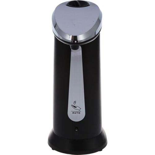 Automatic Sensor Soap Dispenser Touch-free Kitchen Bathroom Grey