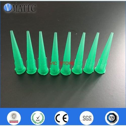 Free Shipping Plastic Conical Smooth Flow Tapered Needle Assortment 100Pcs 18G TT Tapered Dispense Needle Tip