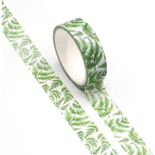 NEW Wholesale 10pcs/lot Decorative Tropical Plants Washi Tapes DIY Scrapbooking Planner Adhesive Masking Tapes Kawaii Stationery