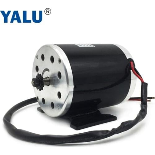 YALU MY1020 500W 24V/36V/48V electric tricycle go-kart minibike E-ATV Ebike Electric Scooter DC brushed motor with Foot