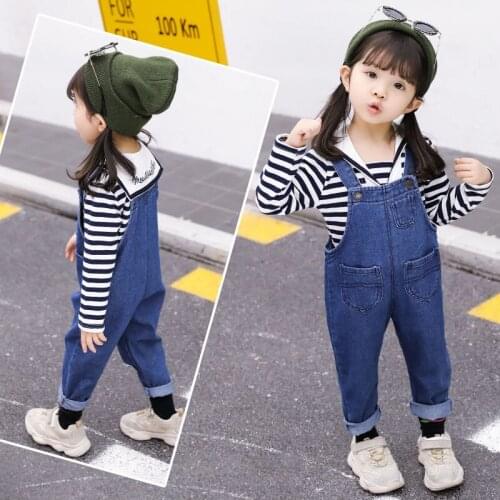 Flying Whales Winter Overalls For Girls