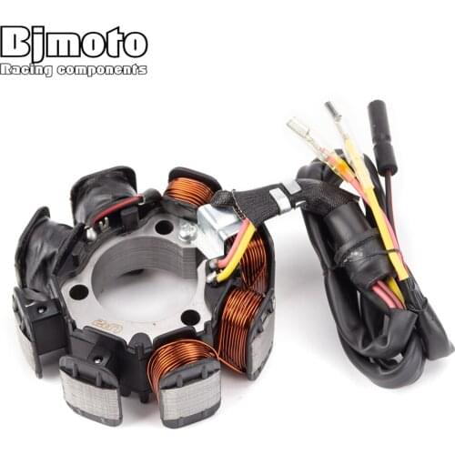 BJMOTO Motorcycle Magneto Generator Alternator Engine Stator Charging Coil For Honda XR200R XR200 1990-2002 31120-KT0-831