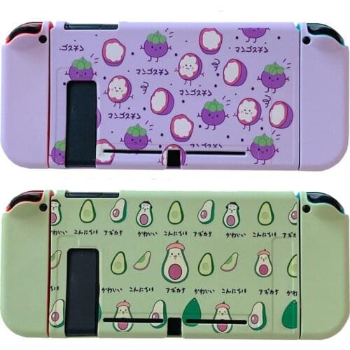 Sweet For NS Switch Protective Shell TPU Fruit Housing Storage Bag Host Protection Case Cover For Nintendo Switch Accessories