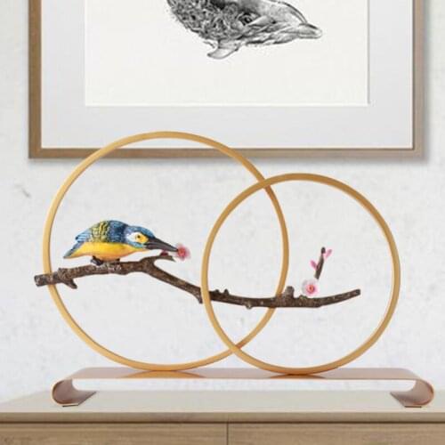 NEW CHINESE HOME ART DECORATION HOTEL LIVING ROOM TV CABINET PORCH STUDY ROOM DECORATION MODEL ROOM SOFT DECORATIONS