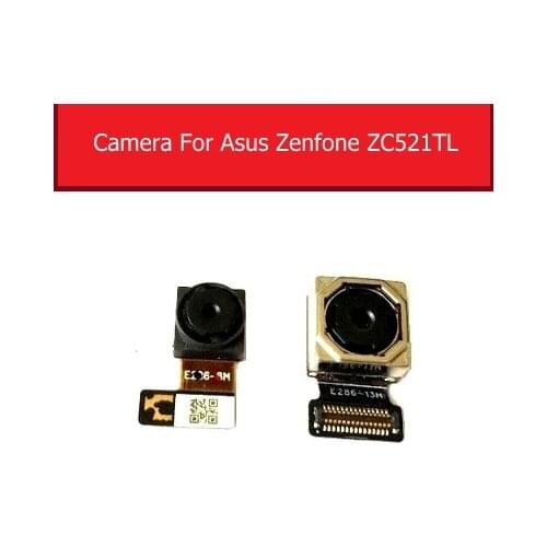 Front & Rear Back Camera For ASUS Zenfone 3s Max Pegasus 3S ZC521TL X00GD Small Facing Main Big Camera Repair Parts
