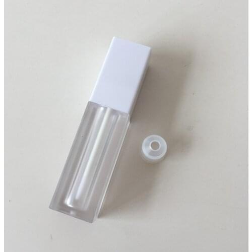 100pcs Empty Mascara Tubes with Eyelash Wand, 5ml Refillable Mascara Bottles Eyelash Cream Container for Castor Oil