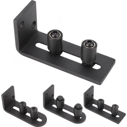 Adjustable Sliding Floor Guide for Barn Door Hardware Accessory Carbon Steel