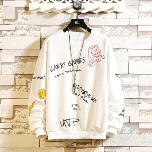 April MOMO 2021 Autumn New Arrival Mens Sweatshirt Fashion Patchwork Hoodies Mens Casual Letter Hip Hop Hooded Sweatshirts