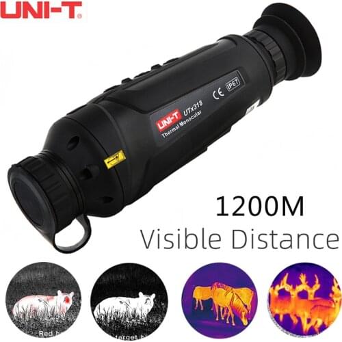 UNI-T UTX318 Hunting Thermal Imager Handheld Night Vision Outdoor Monocular Observation Infrared Thermal Imager