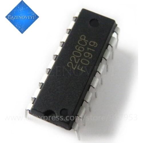 1pcs/lot XR2206CP XR-2206 XR2206 DIP-16 Monolithic Function Generator IC In Stock