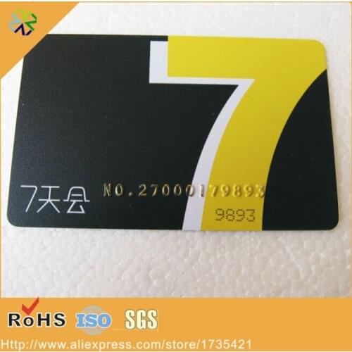 125khz low frequency ISSI4439 both side printing plastic pvc rfid chip card