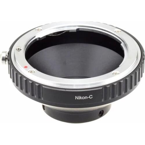 Canon Nikon C-Mount Adapter CS Mount Transfer Lens Adaptor for Connecting Canon EOS EF Nikon F and C-mount Camera