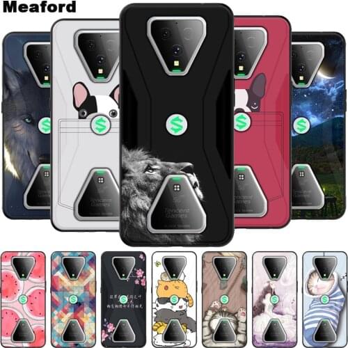 For Xiaomi Black Shark 3 Case Soft TPU Silicone Fashion Cover For Xiaomi Black Shark3 phone Back Cover Capa For Black Shark 3