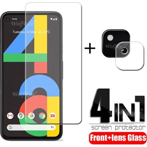 For Google Pixel 4a 4G Glass For Pixel 4a 4G Glass Camera Lens Phone Screen Film Protector For Google Pixel 4a 4G Tempered Glass