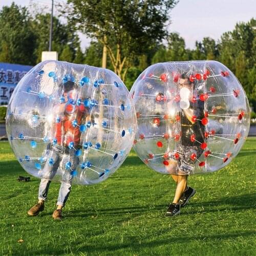 Air Bubble Soccer Zorb Ball 0.8mm TPU 1.2M 1.5M 1.7m Air Bumper Ball Adult Inflatable Bubble Football,Zorb Ball For Sale