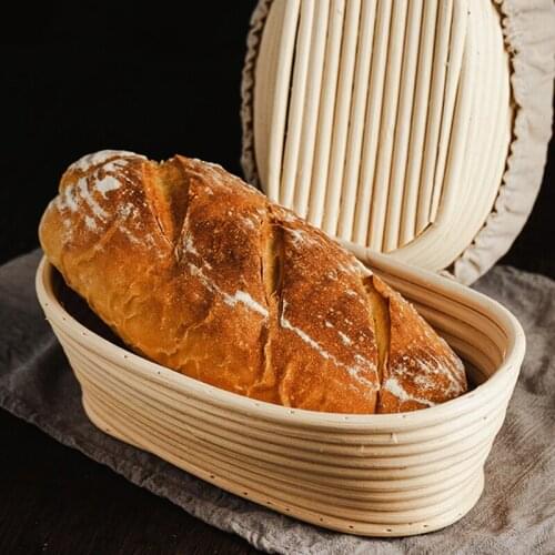 Bread Baguette Dough Banneton Brotform Proofing Proving Baskets Fermentation Rattan Wicker Basket Country Various Shapes Choose