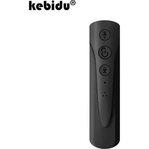 Kebidu AUX 2020 3.5mm I8 Headphone Bluetooth Wireless Receiver MP3 Player Audio Car Kit Earphone Handsfree With Mic For Phone