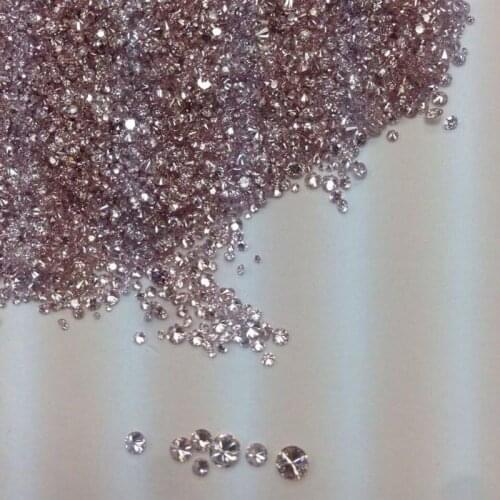 VANTJ 100% Natural Pink diamond Loose Gemstone FLP Color 4pcs for Women Man Fine Jewelry Wholesale