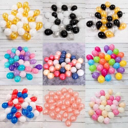 20pcs 5 inch Burgundy Grey Gold Latex Balloons Mini Wine Red Party Globos Baby Bridal Shower Wedding Birthday Decor