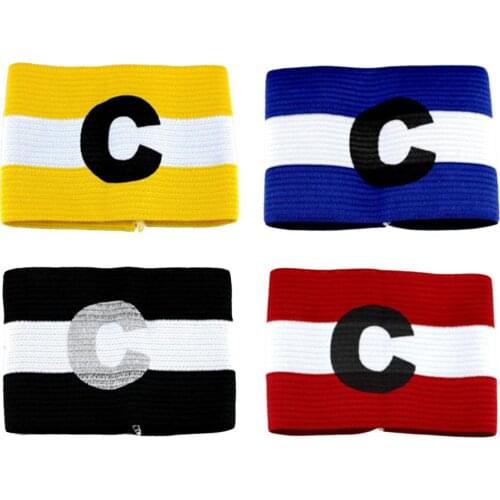 2019 New 1Pcs Arm Band Leader Competition Football Captain Armband Soccer Captain Armband Group Armband