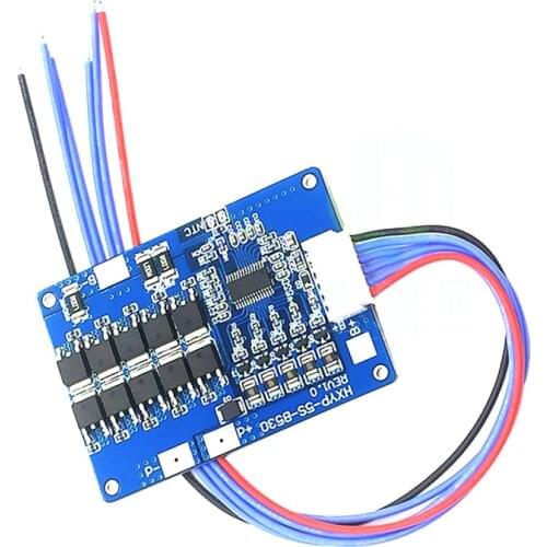 18V 21V BMS 5S 30A 45A Balance Lipo battery protection board with 65 degree temperature protection
