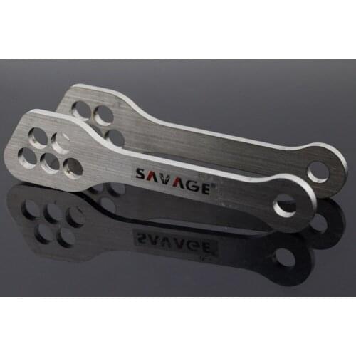 Lowering Links For Kawasaki ZX6R ZX9R ZX10R ZX12R ZX-6RR ZZR600 ZZR1200 Motorcycle Adjustable Rear Suspension Drop Lever Kit