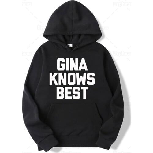 Brooklyn Nine Nine Merch Gina Knows Best Hoodie Sweatershirt Same Style Graphic Hoodies
