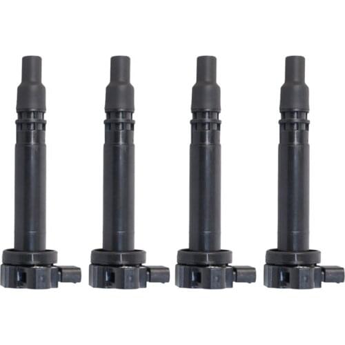 Top!-4Pcs Car Ignition Coil for Toyota Tacoma 2000-2004 2.4L 2.7L 90919-02237 9091902237