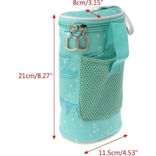 USB Baby Bottle Warmer Heater Insulated Bag Travel Cup Portable In Car Heaters Drink Warm Milk Thermostat Bag For Feed Newborn