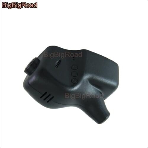 BigBigRoad Car wifi DVR Video Recorder dash cam Camera For Skoda Yeti Fabia Octavia A5 A7 2 Rapid 1 2 3 Superb with rain sensor