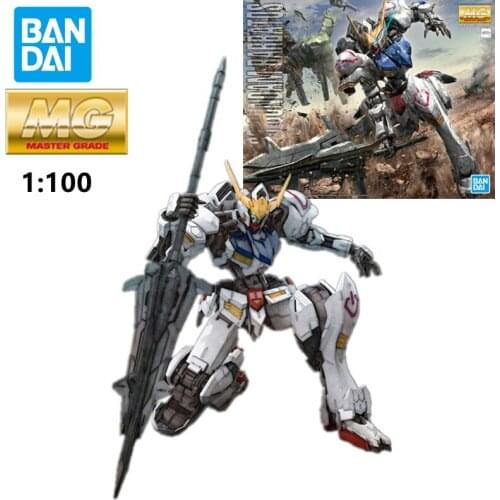 Bandai Mg 1/100 Iron-Blooded Barbatos Gundam Model Assemblage Vierde Vorm Gundam Action Figure Model Assembly Toys